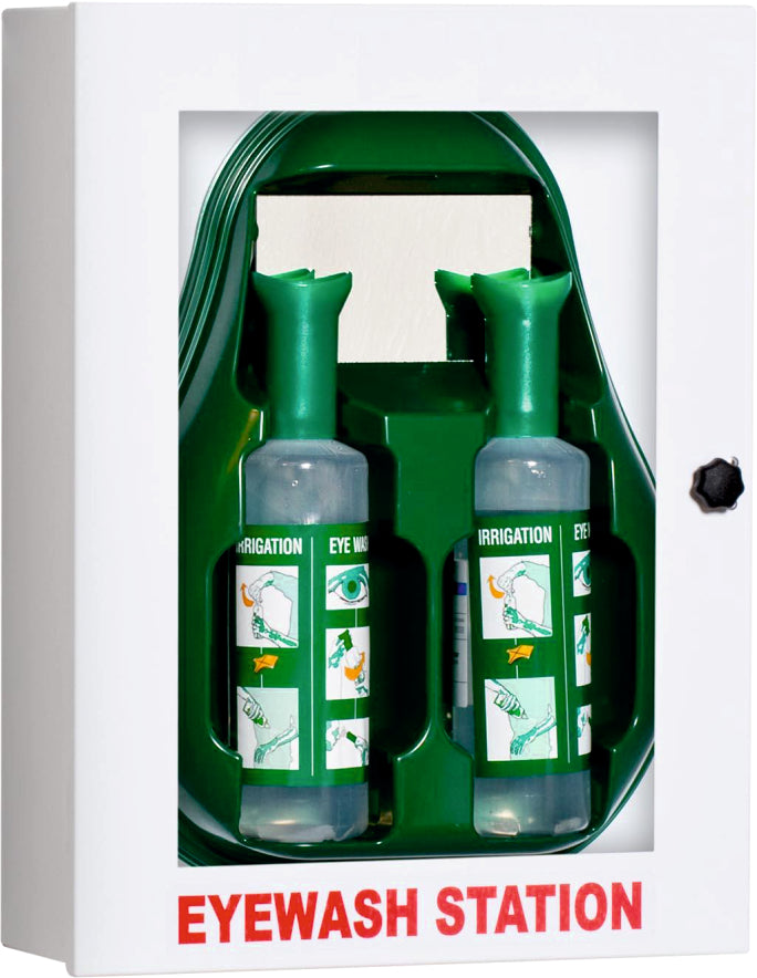 Emergency eyewash kit