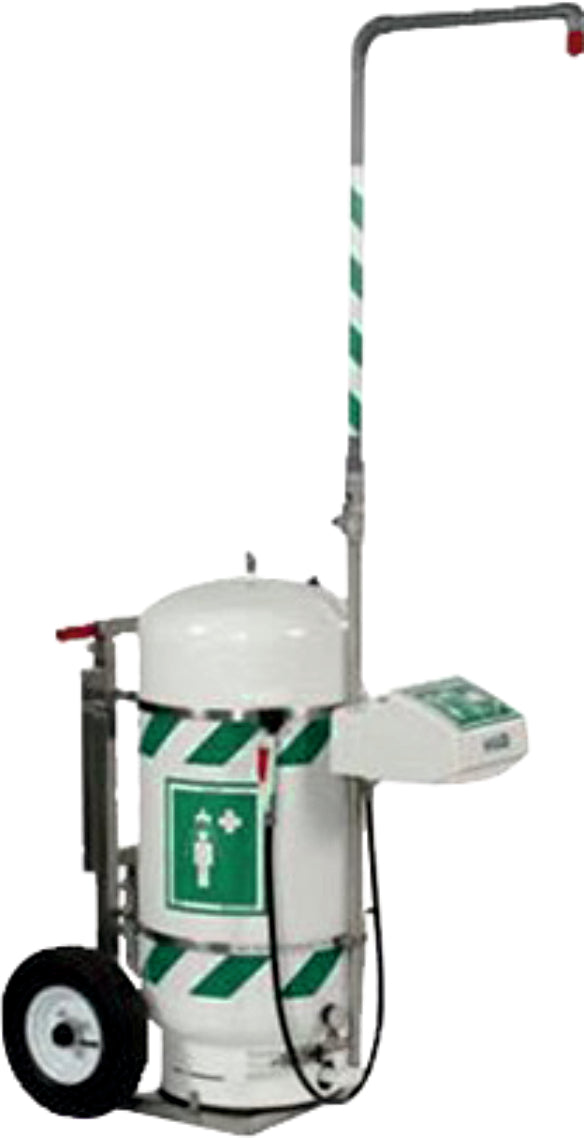 Portable shower or eyewash