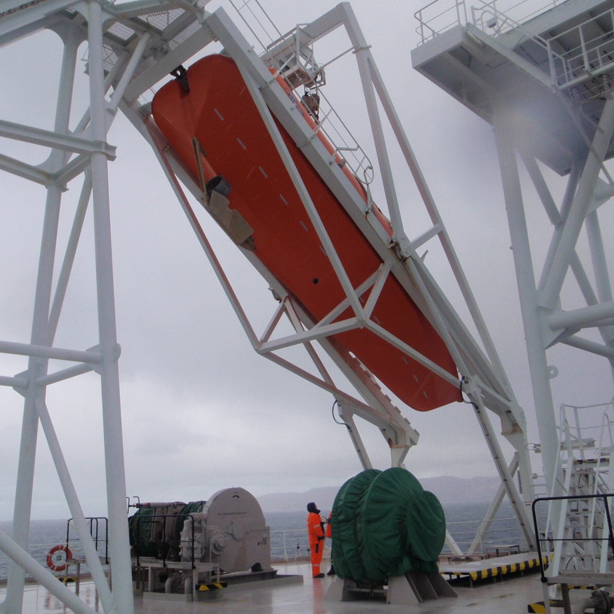 Free-Fall Davit