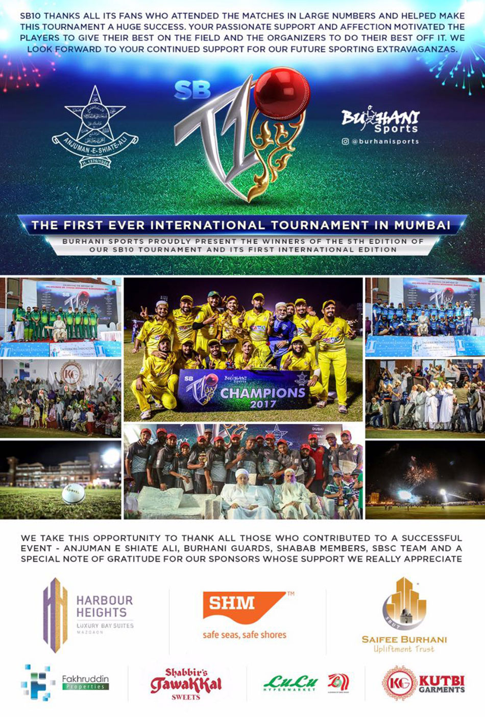 The First Ever International Tournament In Mumbai